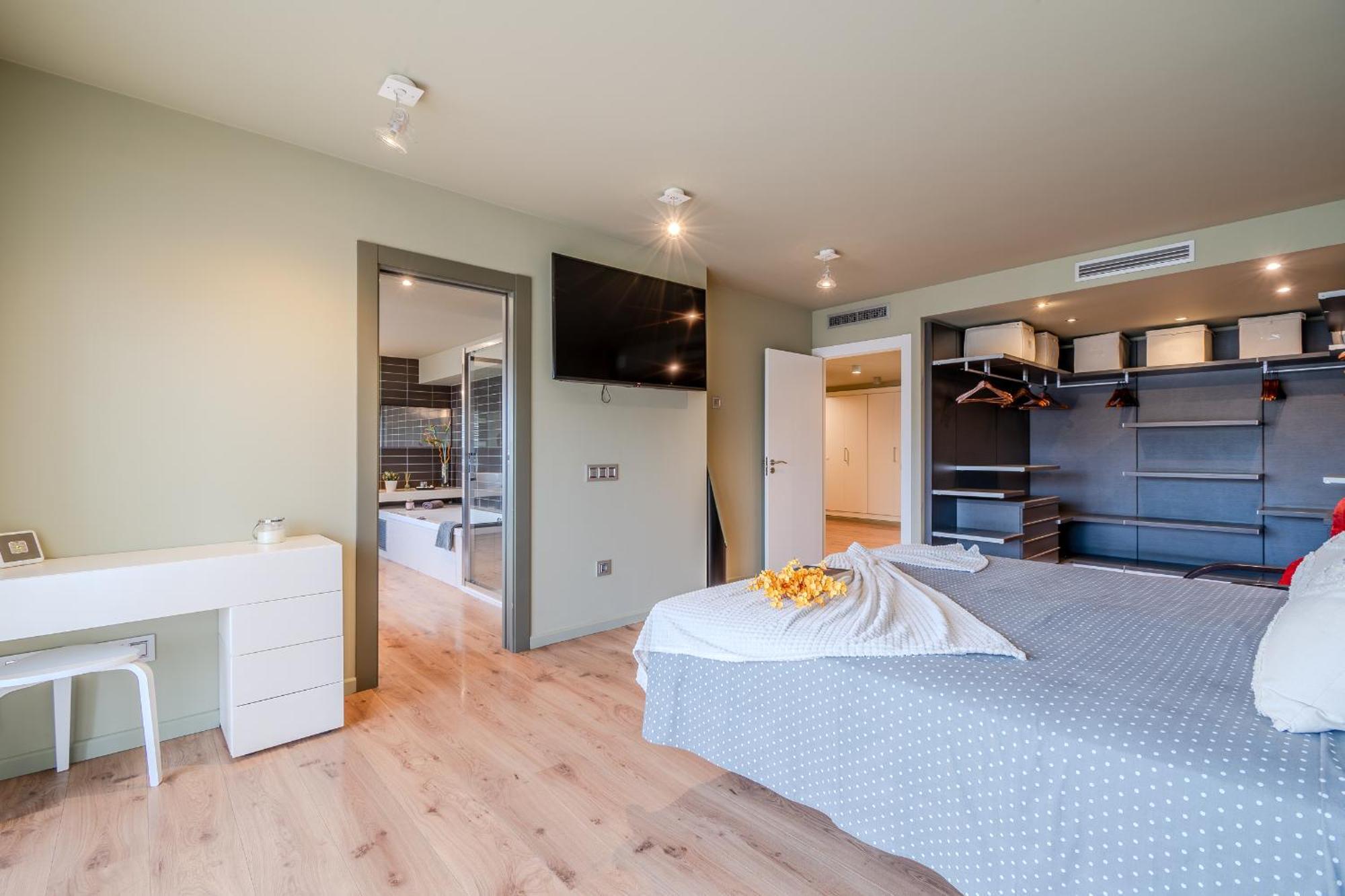 Vakantiehuis Gran Duplex Cerca Del Mar Con Piscina Privada En El Centro De *
